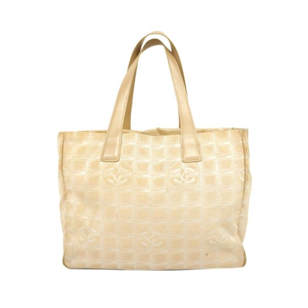 1240001038068 1 Chanel Tote Bag New Travel Nylon Beige