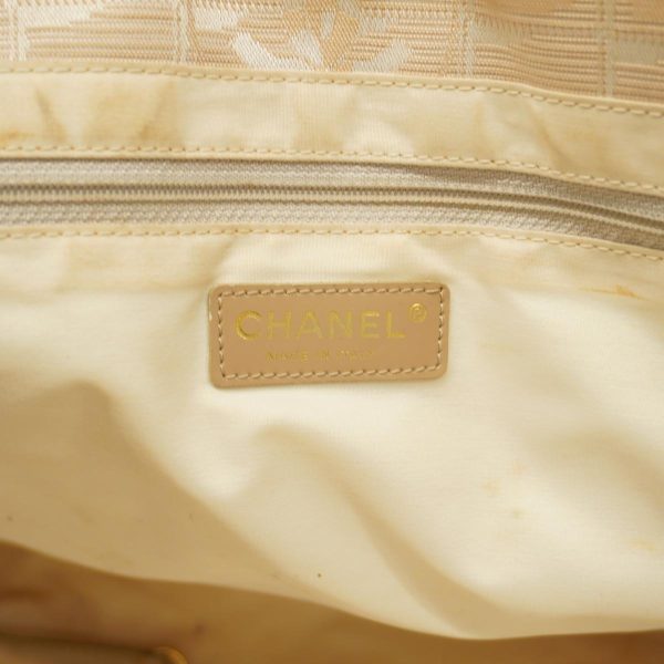 1240001038068 5 Chanel Tote Bag New Travel Nylon Beige