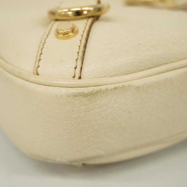 1240001038070 6 Gucci Handbag Abby Leather Ivory Champagne