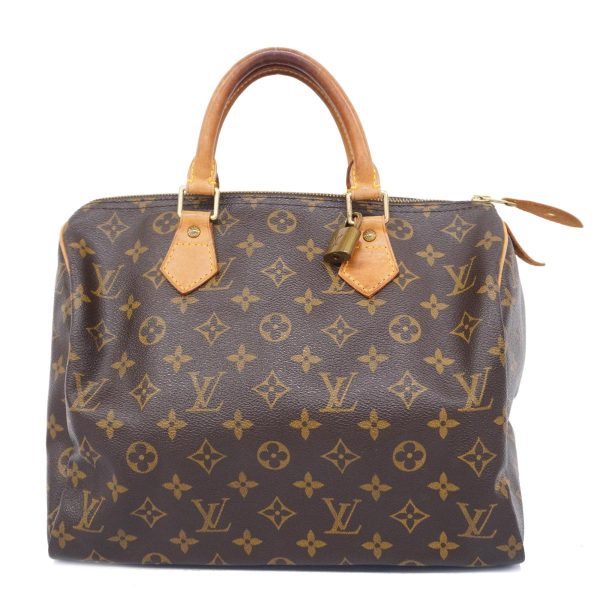 1240001038080 1 1 Louis Vuitton Handbag Monogram Speedy 30 Brown