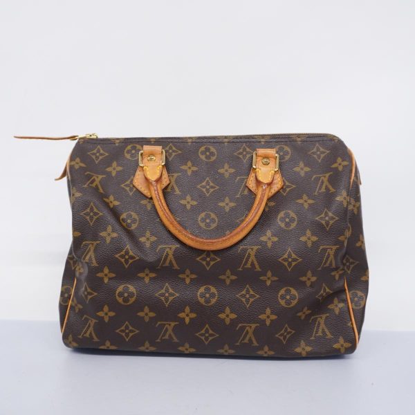 1240001038080 14 1 Louis Vuitton Handbag Monogram Speedy 30 Brown