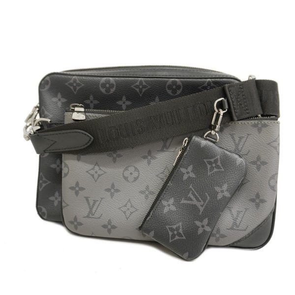 1240001038091 1 1 Louis Vuitton Shoulder Bag Reverse Trio Black Gray