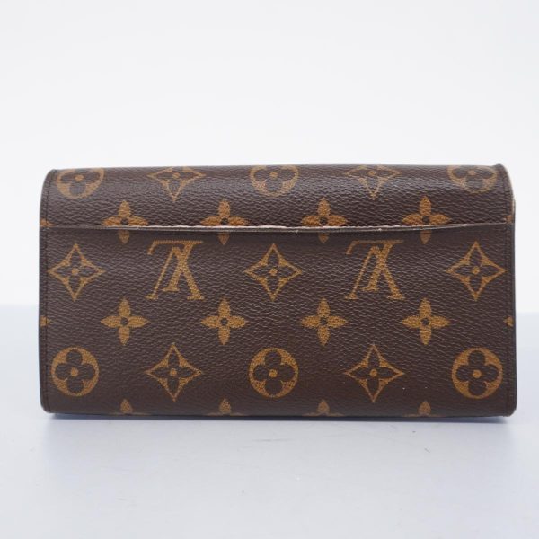 1240001038097 18 Louis Vuitton Wallet Sara Brown Rose Ballerine