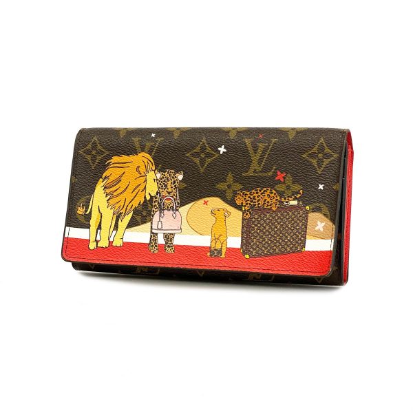 1240001038152 1 Louis Vuitton Long Wallet Portefeuille Sarah Brown