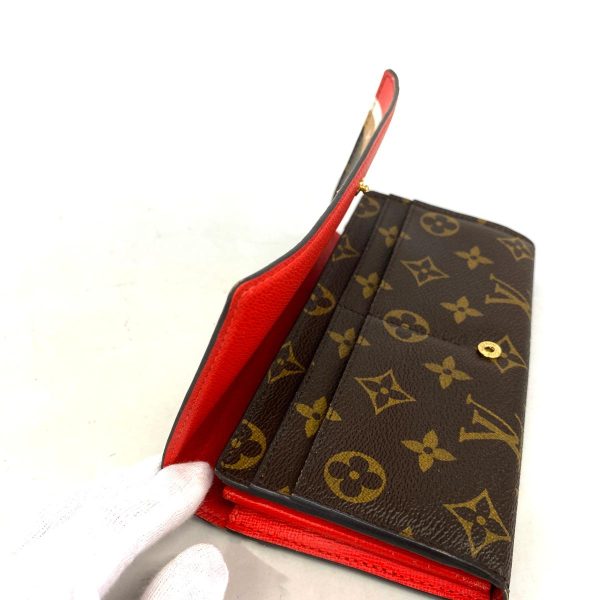 1240001038152 8 Louis Vuitton Long Wallet Portefeuille Sarah Brown