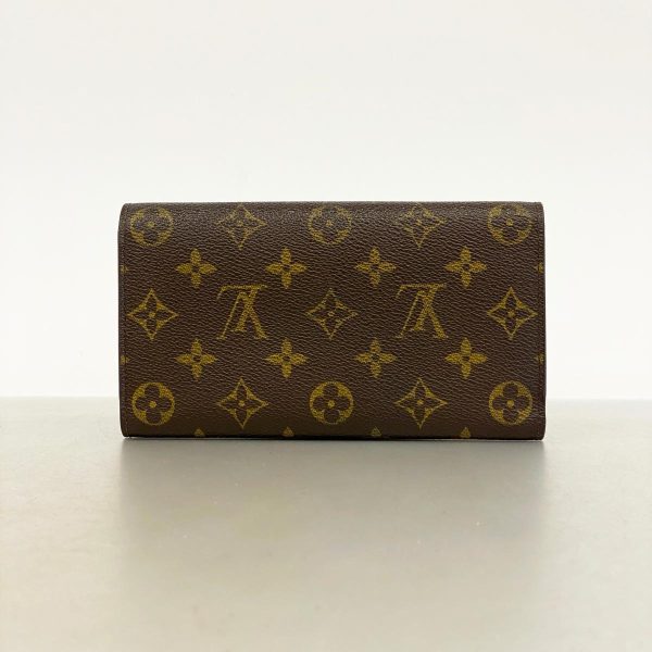 1240001038153 11 Louis Vuitton Tri fold Wallet Porte Tresor Brown