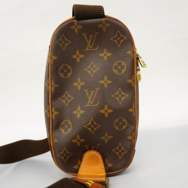 1240001038206 12 Louis Vuitton Body Bag Pochette Ganju Brown