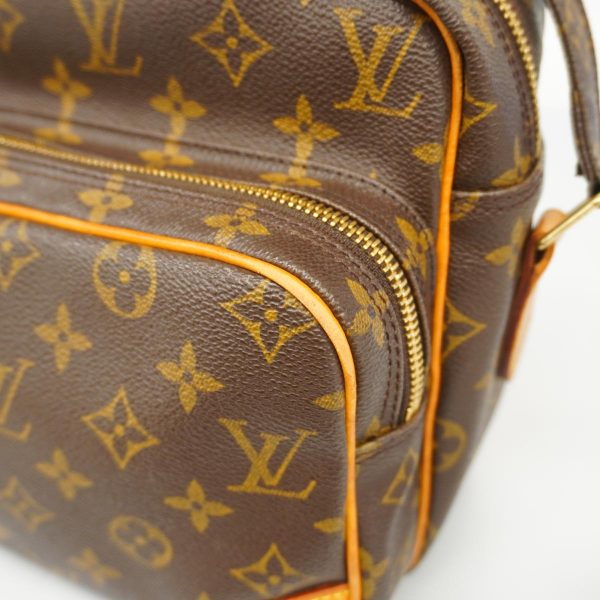 1240001038229 10 Louis Vuitton Shoulder Bag Monogram Nile Brown