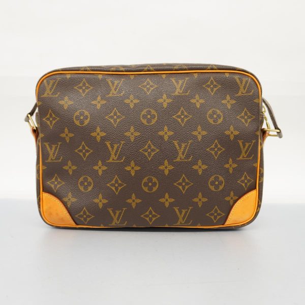 1240001038229 12 Louis Vuitton Shoulder Bag Monogram Nile Brown