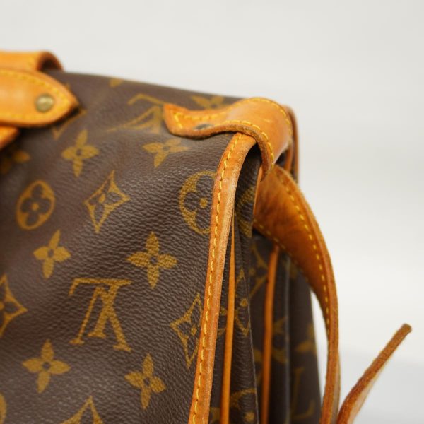 1240001038231 14 Louis Vuitton Shoulder Monogram Saumur 43 Brown