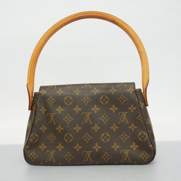 1240001038234 11 Louis Vuitton Shoulder Bag Mini Looping Brown