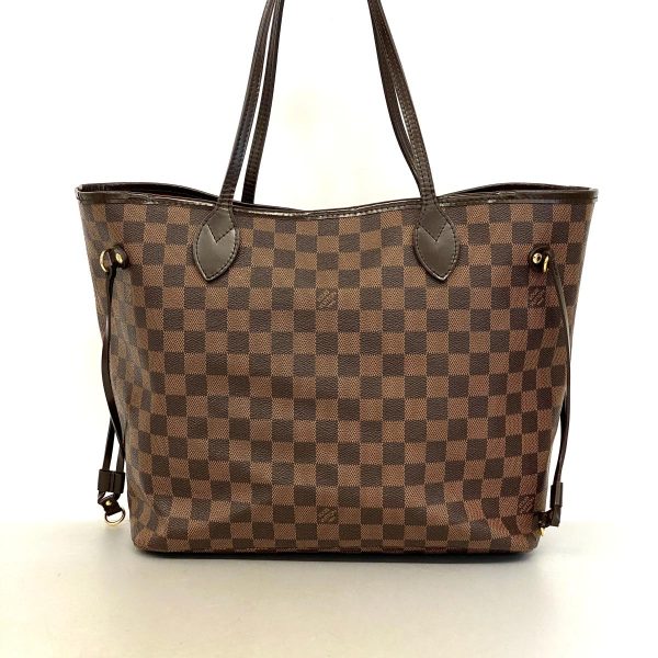 1240001038254 11 Louis Vuitton Tote Bag Damier Neverfull MM Ebene