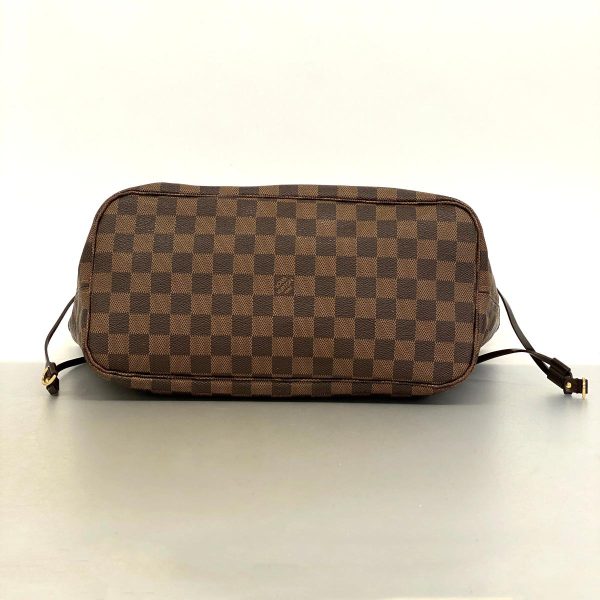 1240001038254 3 Louis Vuitton Tote Bag Damier Neverfull MM Ebene