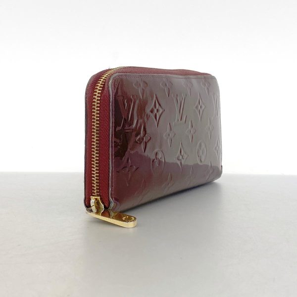 1240001038256 2 Louis Vuitton Wallet Vernis Zippy Rouge Fauvist