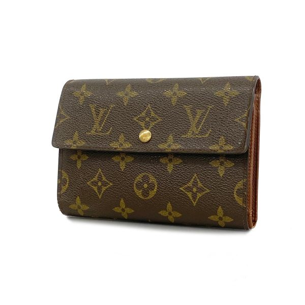 1240001038257 1 Louis Vuitton Wallet Tresor Etuy Papier Brown