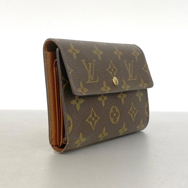 1240001038257 2 Louis Vuitton Wallet Tresor Etuy Papier Brown