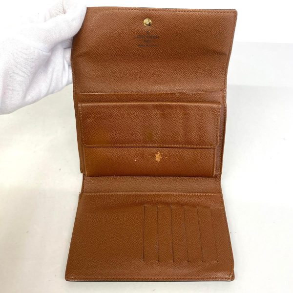 1240001038257 4 Louis Vuitton Wallet Tresor Etuy Papier Brown