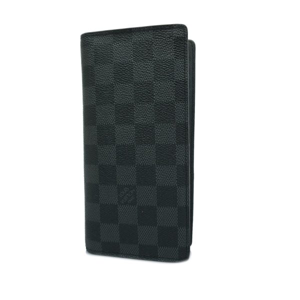 1240001038285 1 Louis Vuitton Wallet Portefeuille Brazza Black