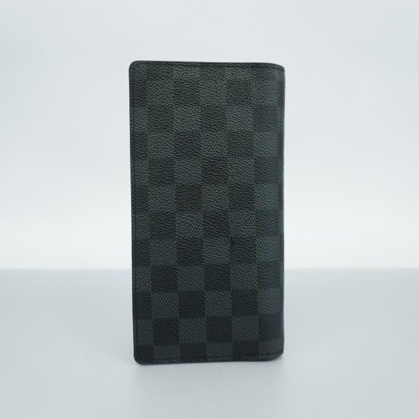 1240001038285 10 Louis Vuitton Wallet Portefeuille Brazza Black