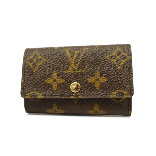 1240001038304 1 Louis Vuitton Key Case Monogram Multicle 6 Brown