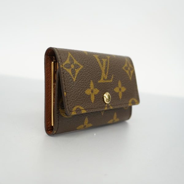 1240001038304 2 Louis Vuitton Key Case Monogram Multicle 6 Brown