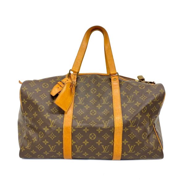 1240001038357 1 Louis Vuitton Boston Bag Saxophone Pool 45 Brown