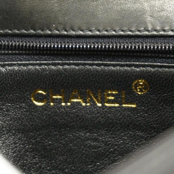 1240001038369 5 Chanel Chain Shoulder Bag Lambskin Black