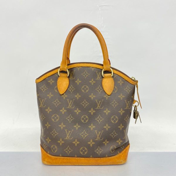 1240001038375 13 Louis Vuitton Handbag Monogram Lockit Brown