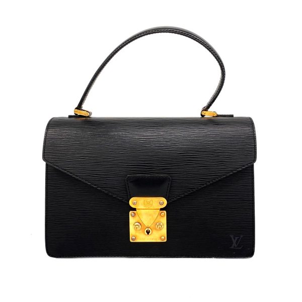 1240001038380 1 Louis Vuitton Handbag Epi Concorde Noir