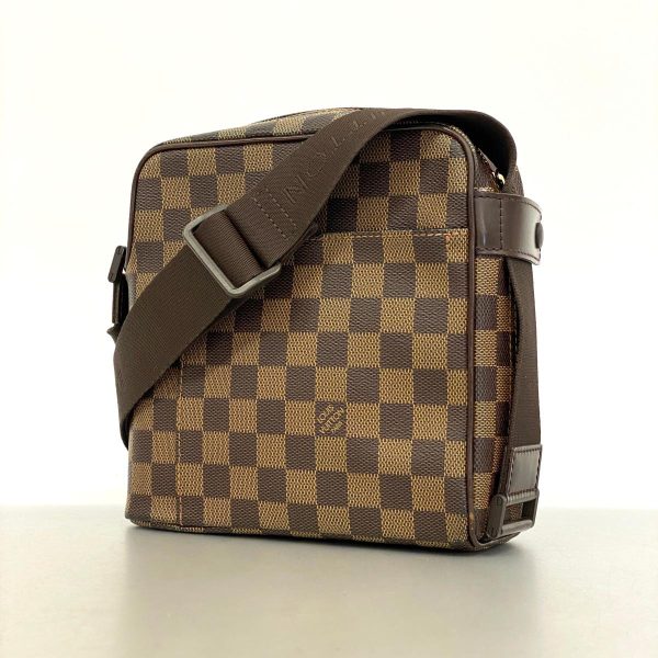 1240001038385 1 Louis Vuitton Shoulder Bag Damier Olaf PM Ebene