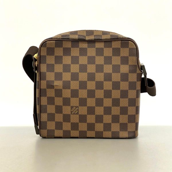 1240001038385 11 Louis Vuitton Shoulder Bag Damier Olaf PM Ebene