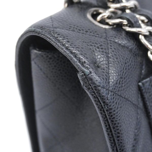 1240001038407 7 Chanel Shoulder Bag Matelasse W Chain Black