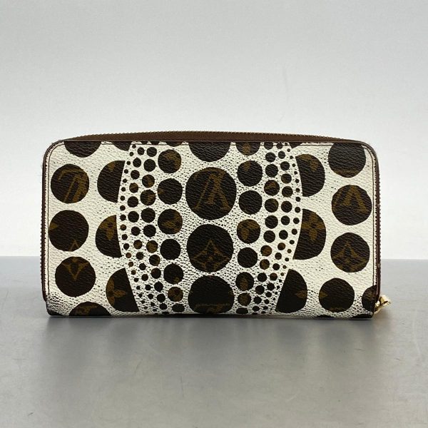 1240001038421 15 1 Louis Vuitton Long Wallet Pumpkin Dot Zippy Bronne