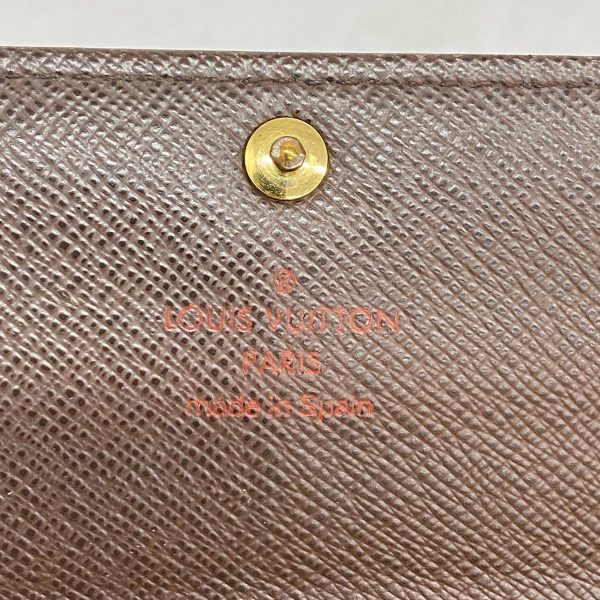 1240001038434 4 Louis Vuitton Long Wallet Portefeuille Sara Ebene