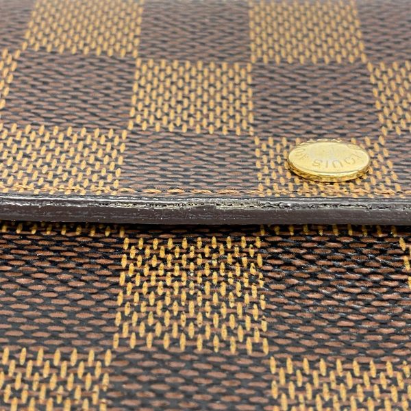 1240001038434 5 Louis Vuitton Long Wallet Portefeuille Sara Ebene