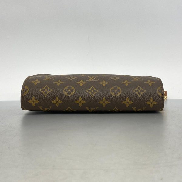 1240001038437 3 Louis Vuitton Clutch Bag Monogram Orsay Brown