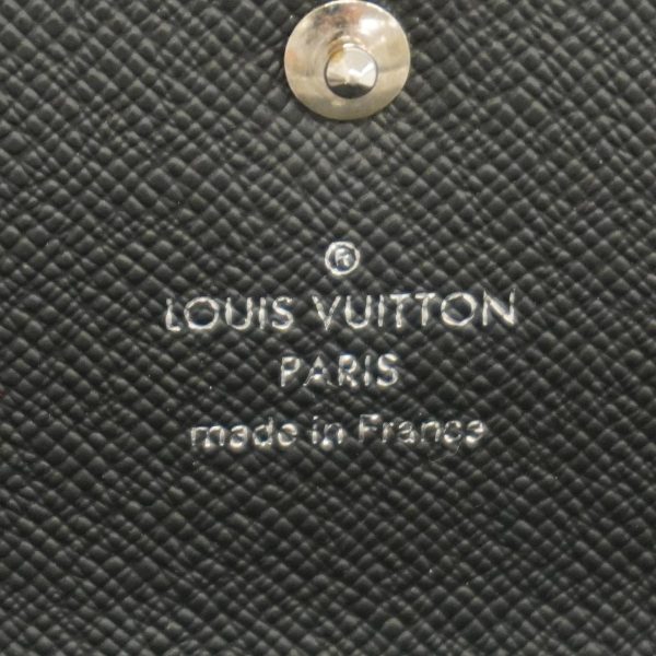 1240001038461 4 Louis Vuitton Key Case Multicle 6 Black Gray