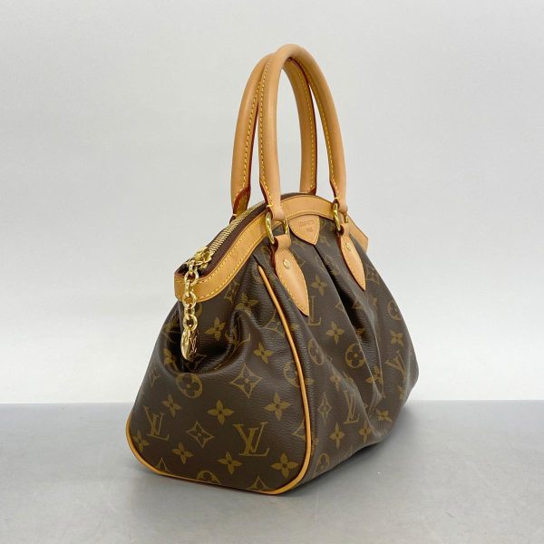 1240001038467 2 Louis Vuitton Handbag Monogram Tivoli PM Brown