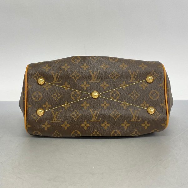 1240001038467 3 Louis Vuitton Handbag Monogram Tivoli PM Brown