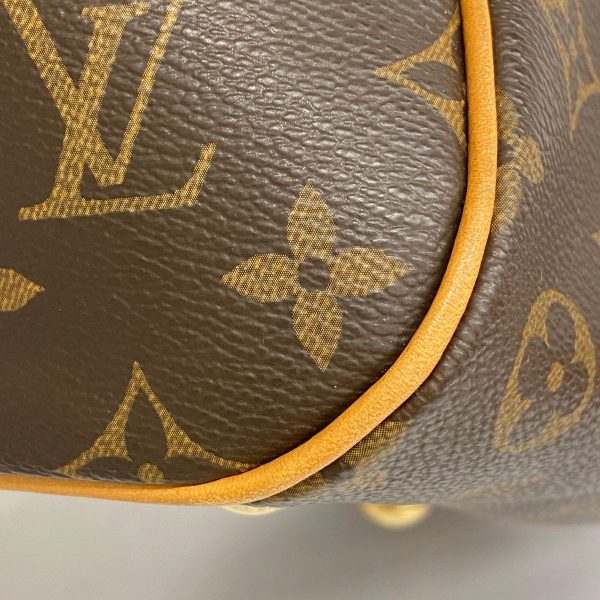 1240001038467 6 Louis Vuitton Handbag Monogram Tivoli PM Brown