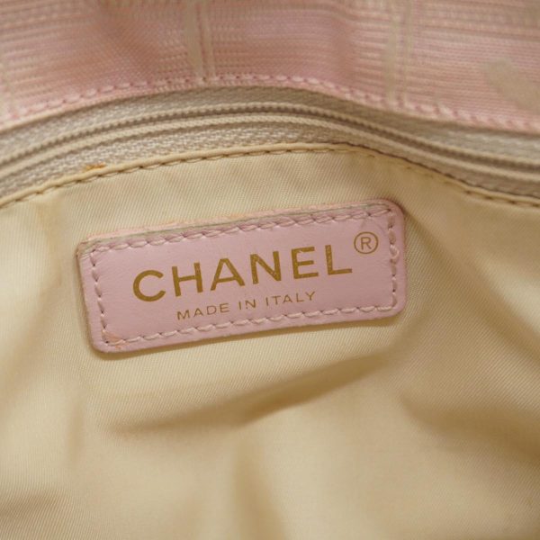 1240001038475 5 Chanel Tote Bag New Travel Nylon Pink