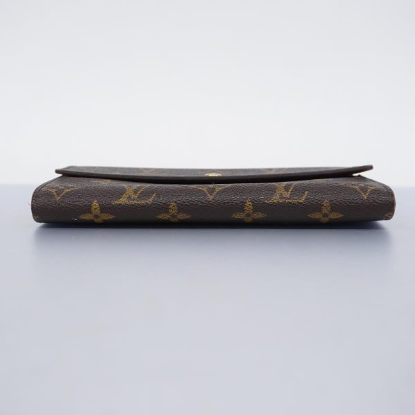 1240001038524 2 Louis Vuitton Long Wallet Portomone Credit Brown