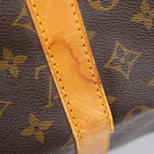 1240001038530 7 Louis Vuitton Boston Bag Monogram Keepall 55 Brown