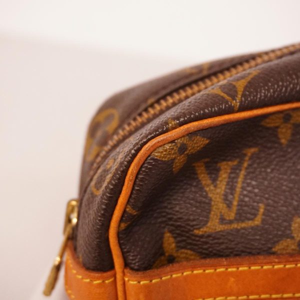 1240001038539 8 Louis Vuitton Clutch Bag Monogram 23 Brown