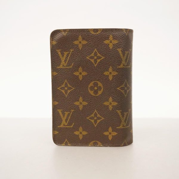 1240001038544 18 Louis Vuitton Wallet Porte Papier Zip Brown