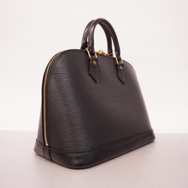 1240001038545 2 Louis Vuitton Handbag Epi Alma PM Noir