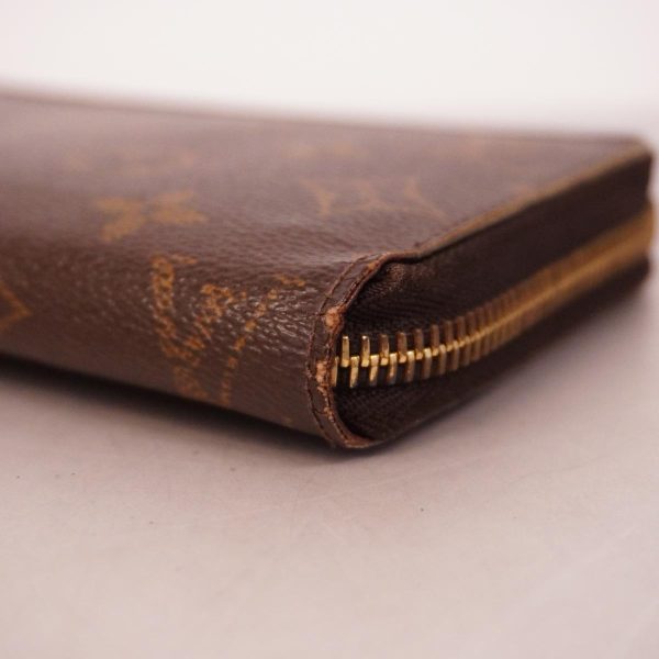 1240001038571 9 Louis Vuitton Long Wallet Monogram Zippy Brown