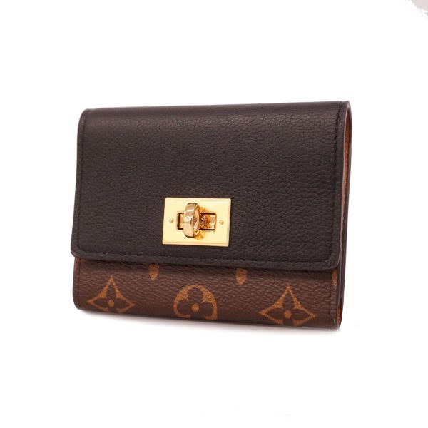 1240001038572 1 Louis Vuitton Tri fold Wallet Victorine Brown Noir