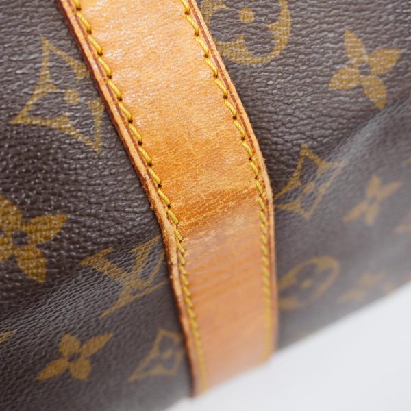 1240001038583 12 Louis Vuitton Boston Bag Monogram Keepall 45 Brown