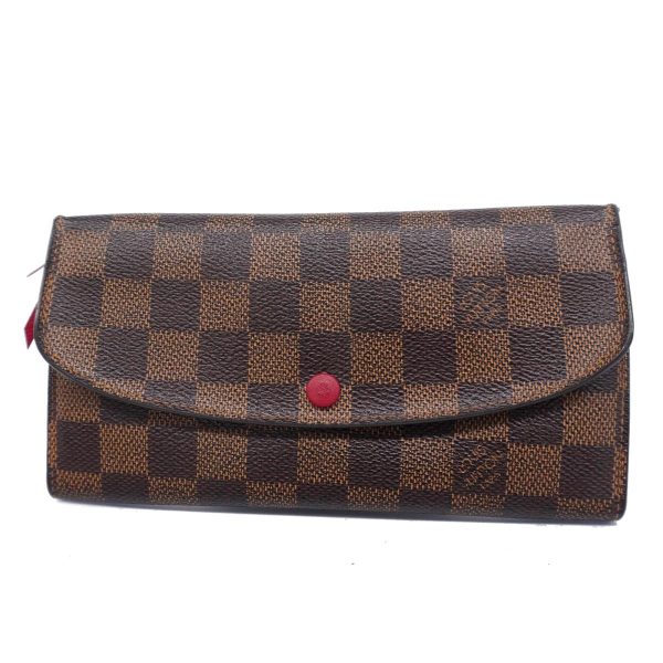 1240001038588 1 Louis Vuitton Long Wallet Portefeuille Emily Rouge